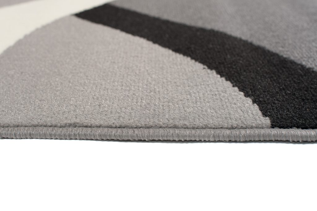 Covor Dream Gri Închis Crem Geometric Valuri