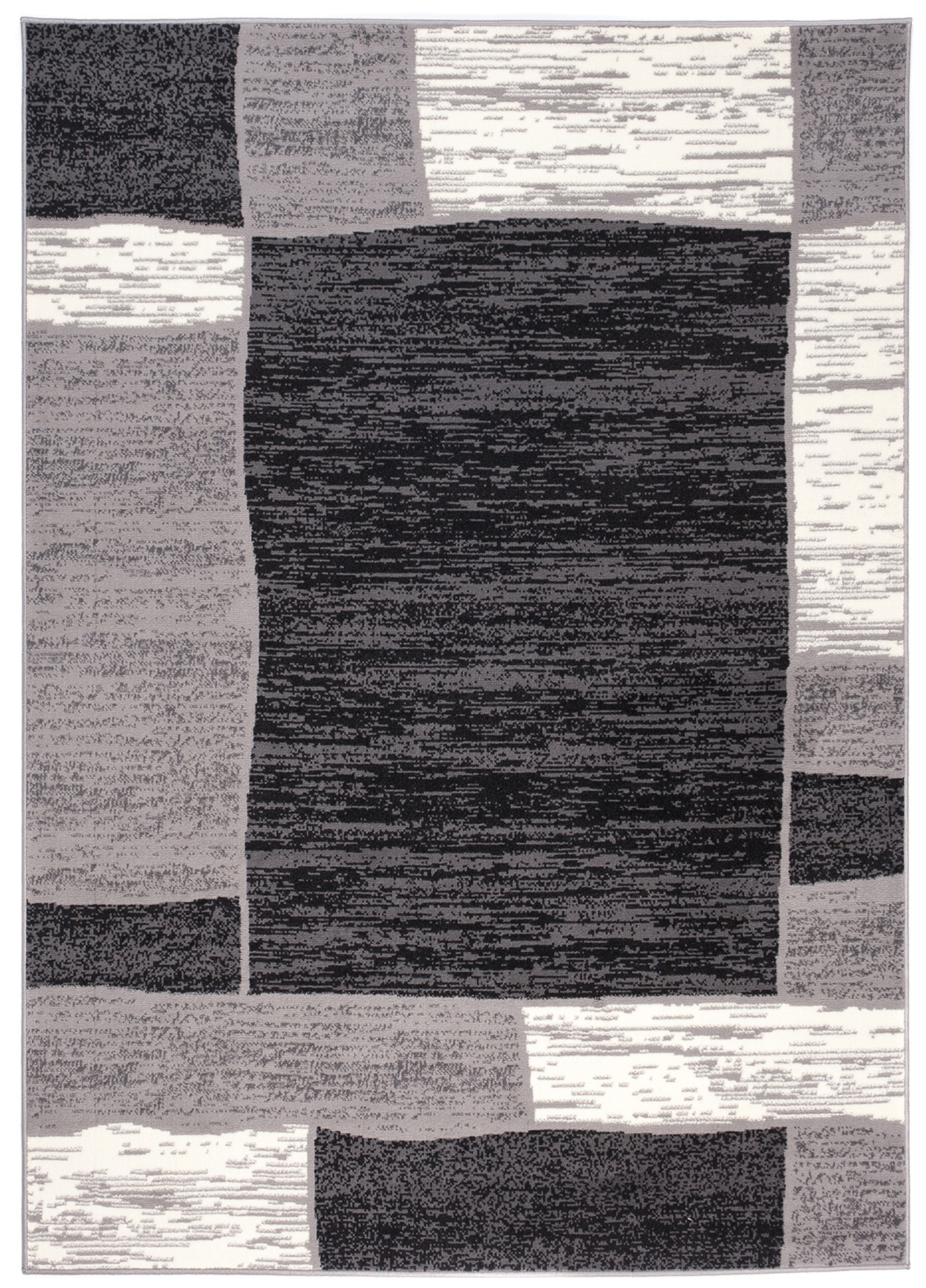 Covor Dream Gri Geometric Dreptunghiuri Pătrate