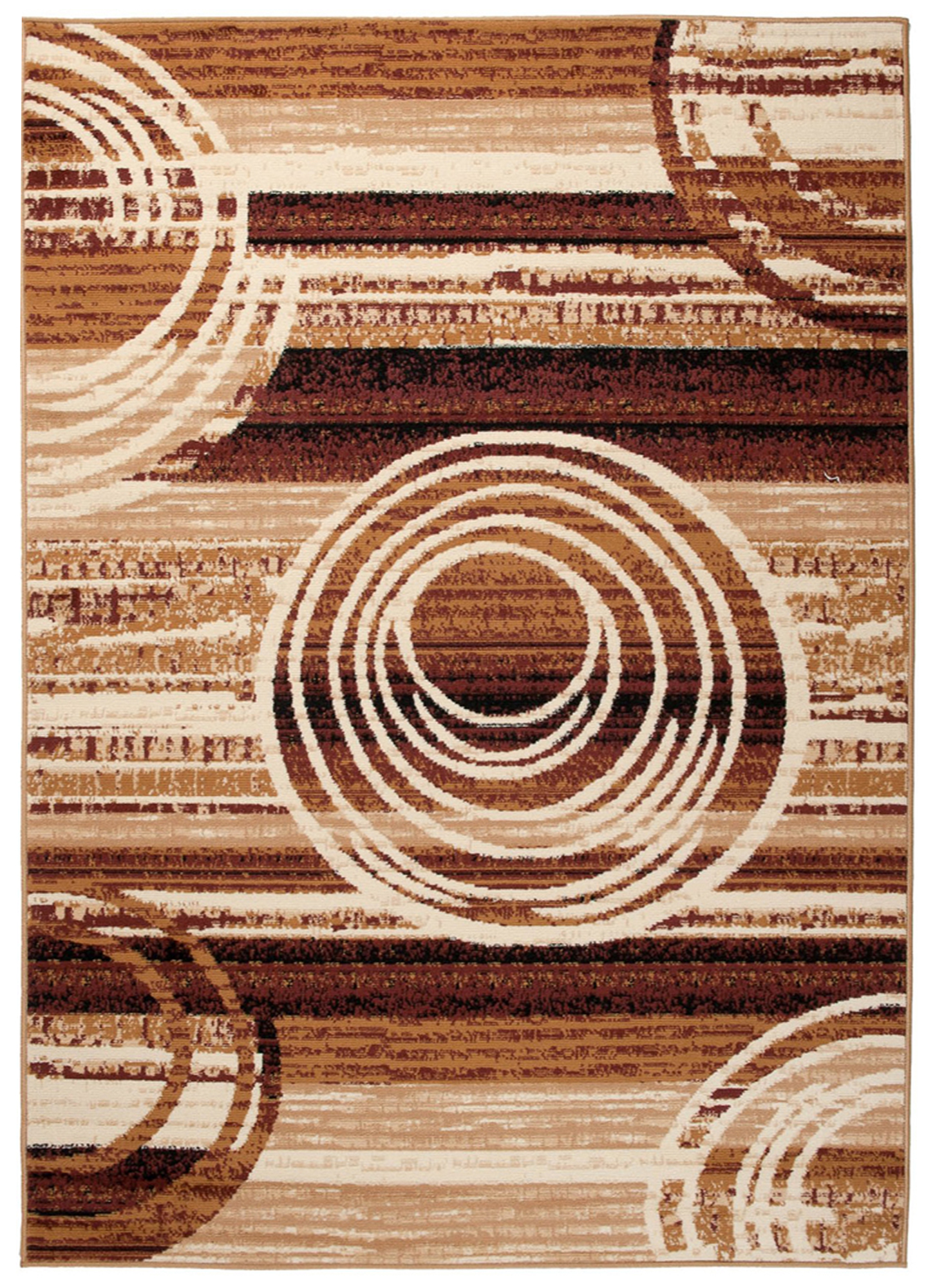 Covor Dream Abstract Maro Bej Cercuri