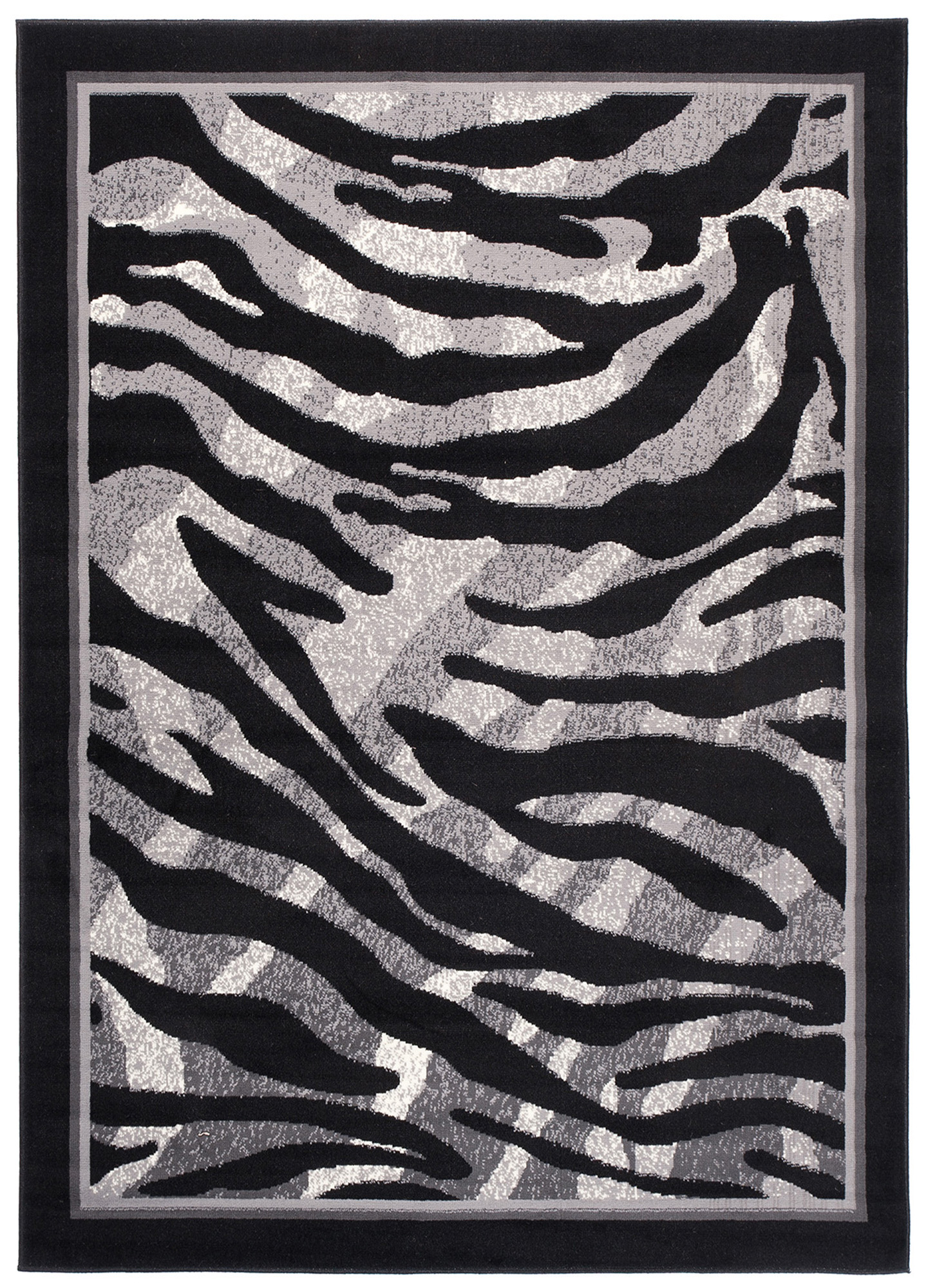 Covor Dream Modern Gri Negru Print Animalier