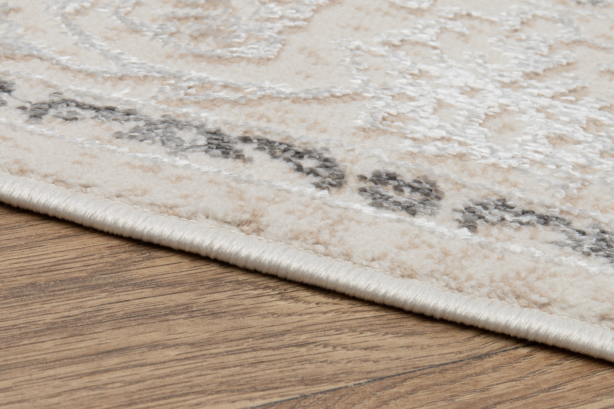 Covor Ares Crem Gri Vintage Medalion