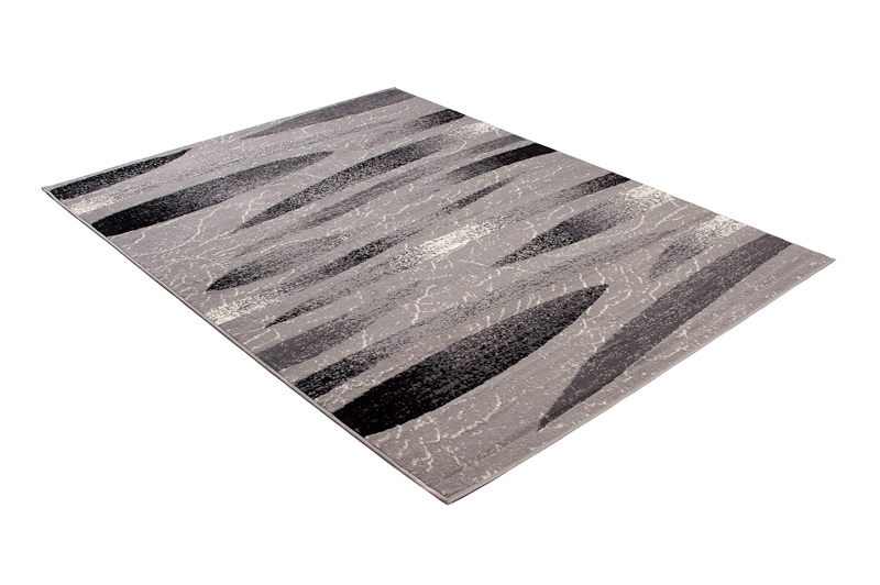 Covor Dream Modern Gri Negru Linii