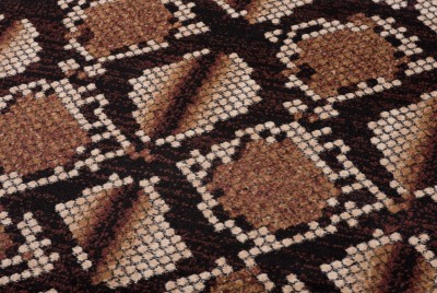 Covor Dream Maro Negru Print Animalier Șarpe - imagine 3