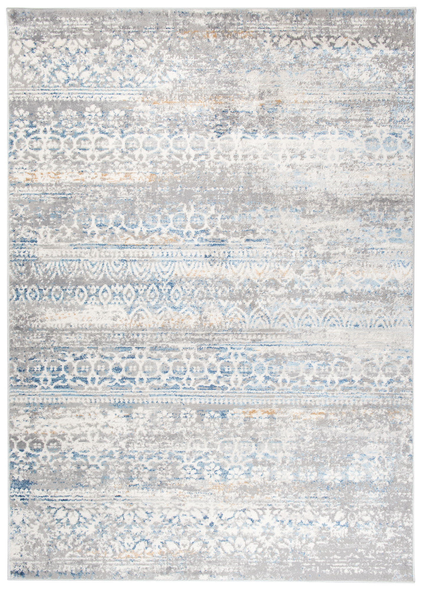 Covor Valley Gri Albastru Floral Vintage