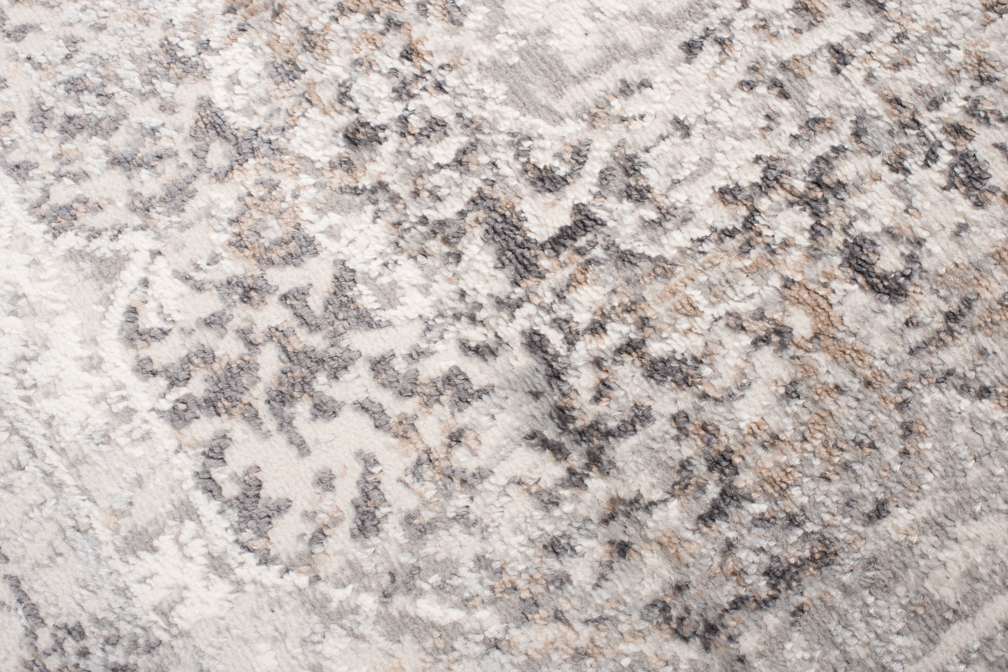 Covor Valley Gri Bej Ornamente Vintage