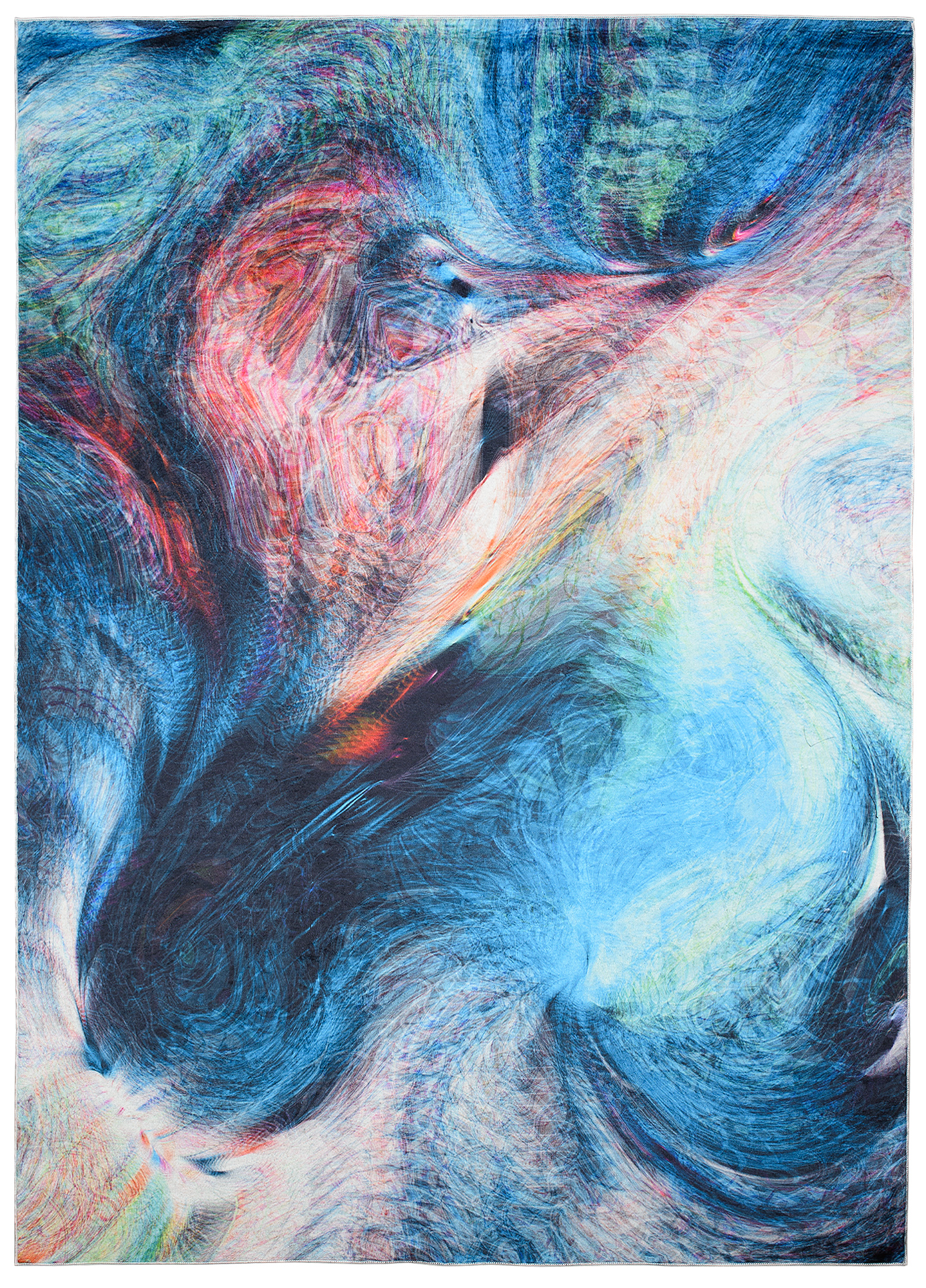 Covor Toscana Abstract Multicolor Antiderapant