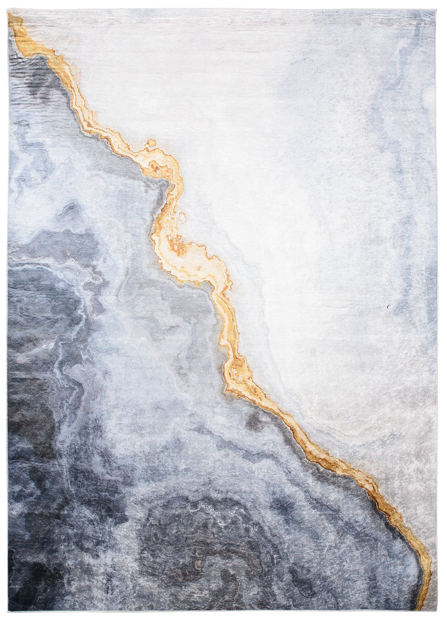 Covor Toscana Modern Gri-Auriu Abstract