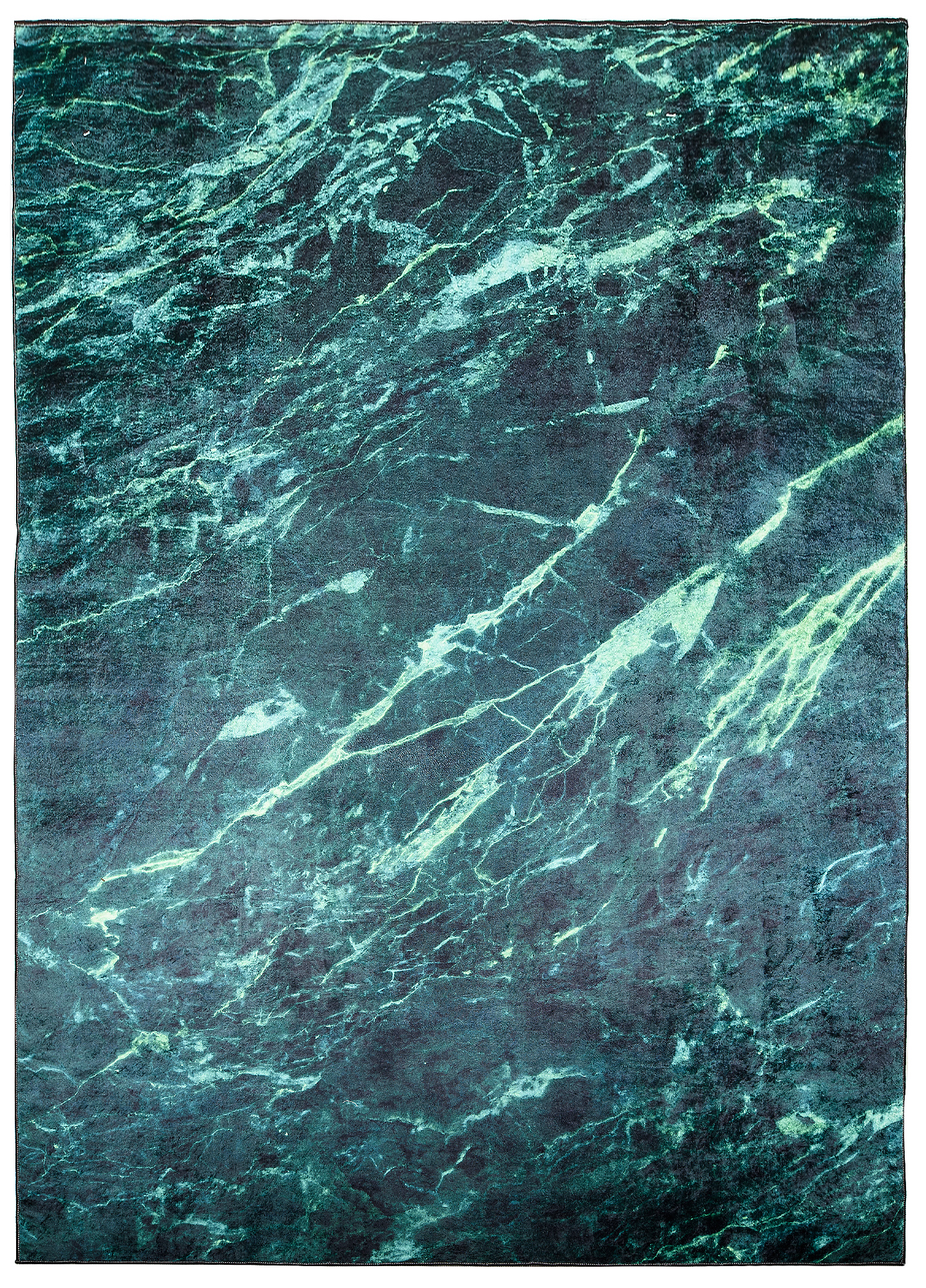 Covor Toscana Abstract Verde Închis