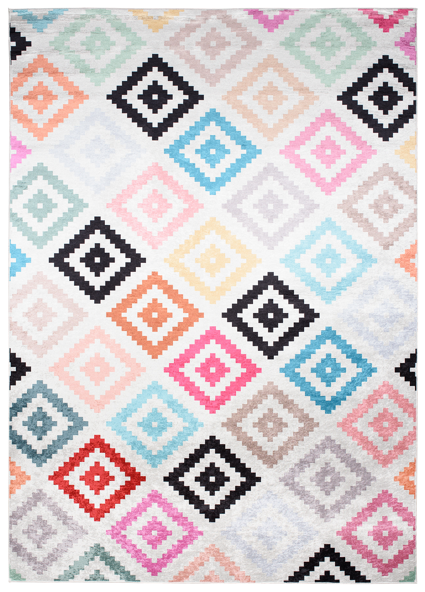 Covor Toscana Multicolor cu Model Marocan