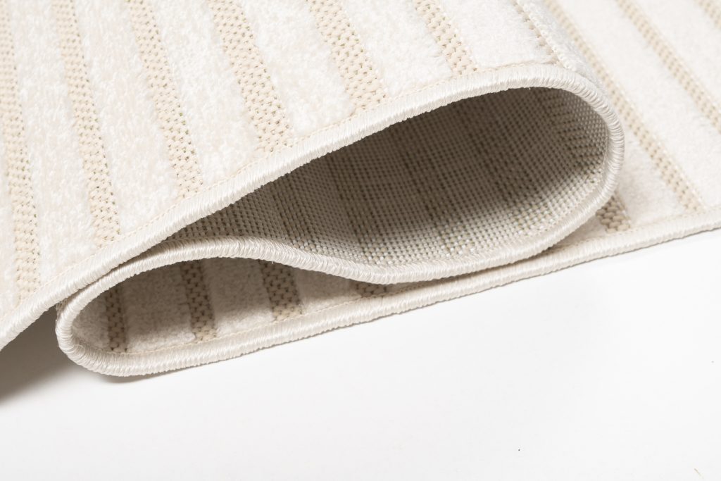Covor de Exterior Patio Crem Geometric