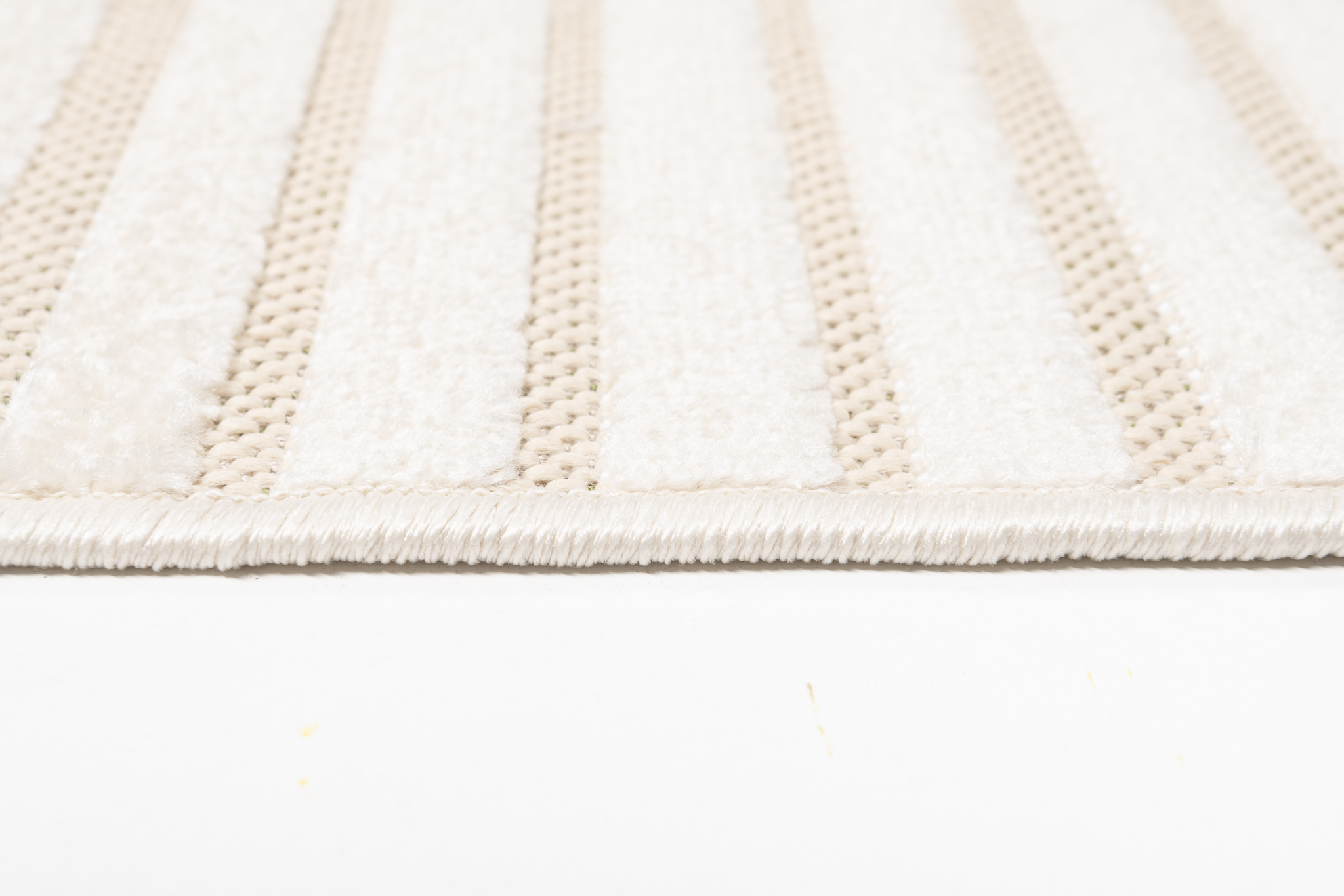 Covor de Exterior Patio Crem Geometric