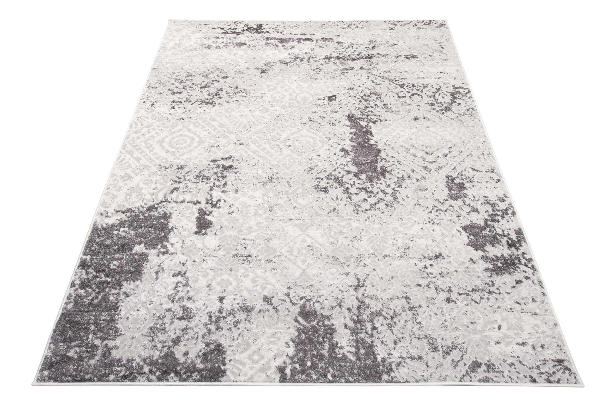 Covor Sky Gri Crem Vintage Ornamente