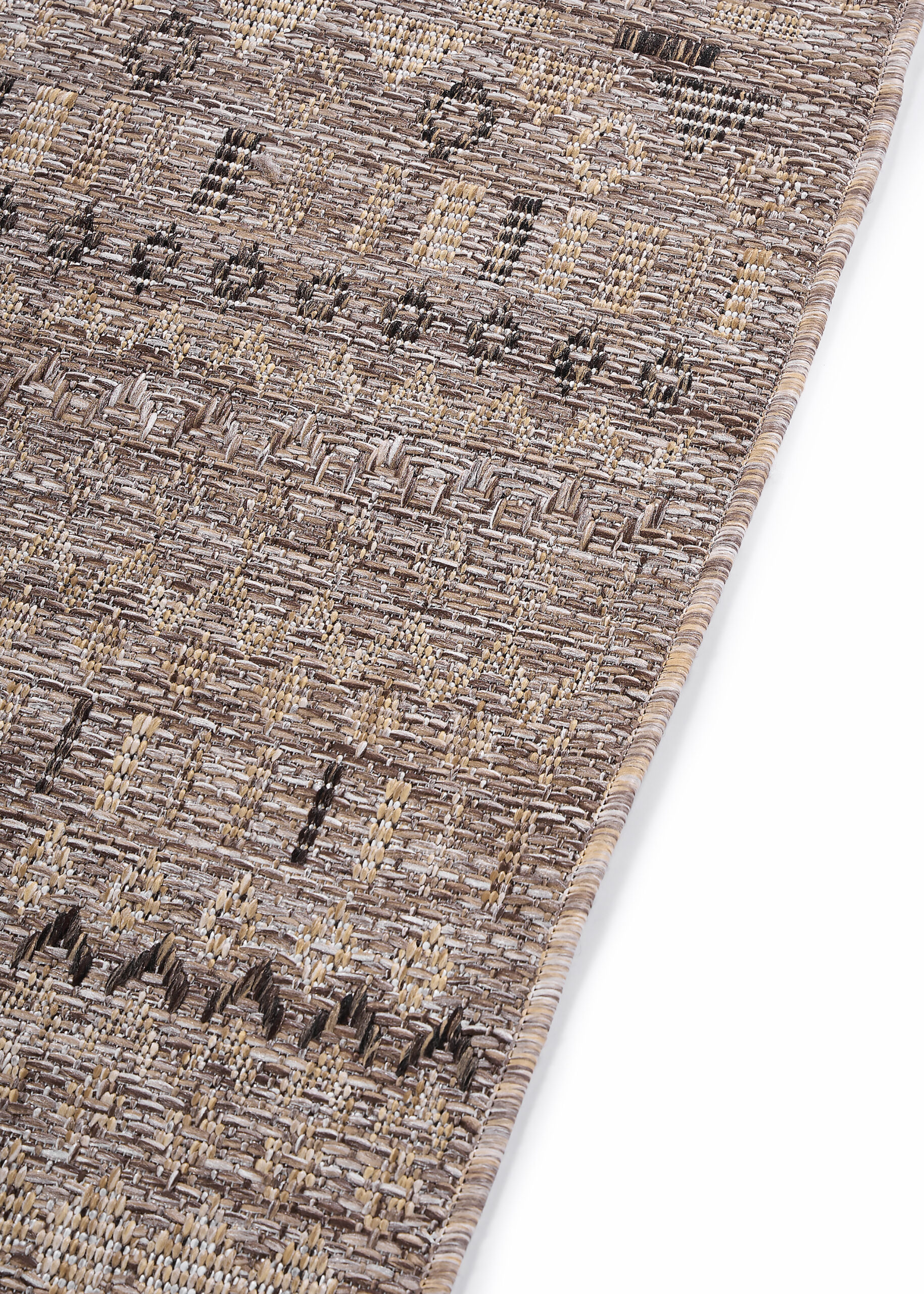 Covor de Exterior Yucana Maro Zigzag