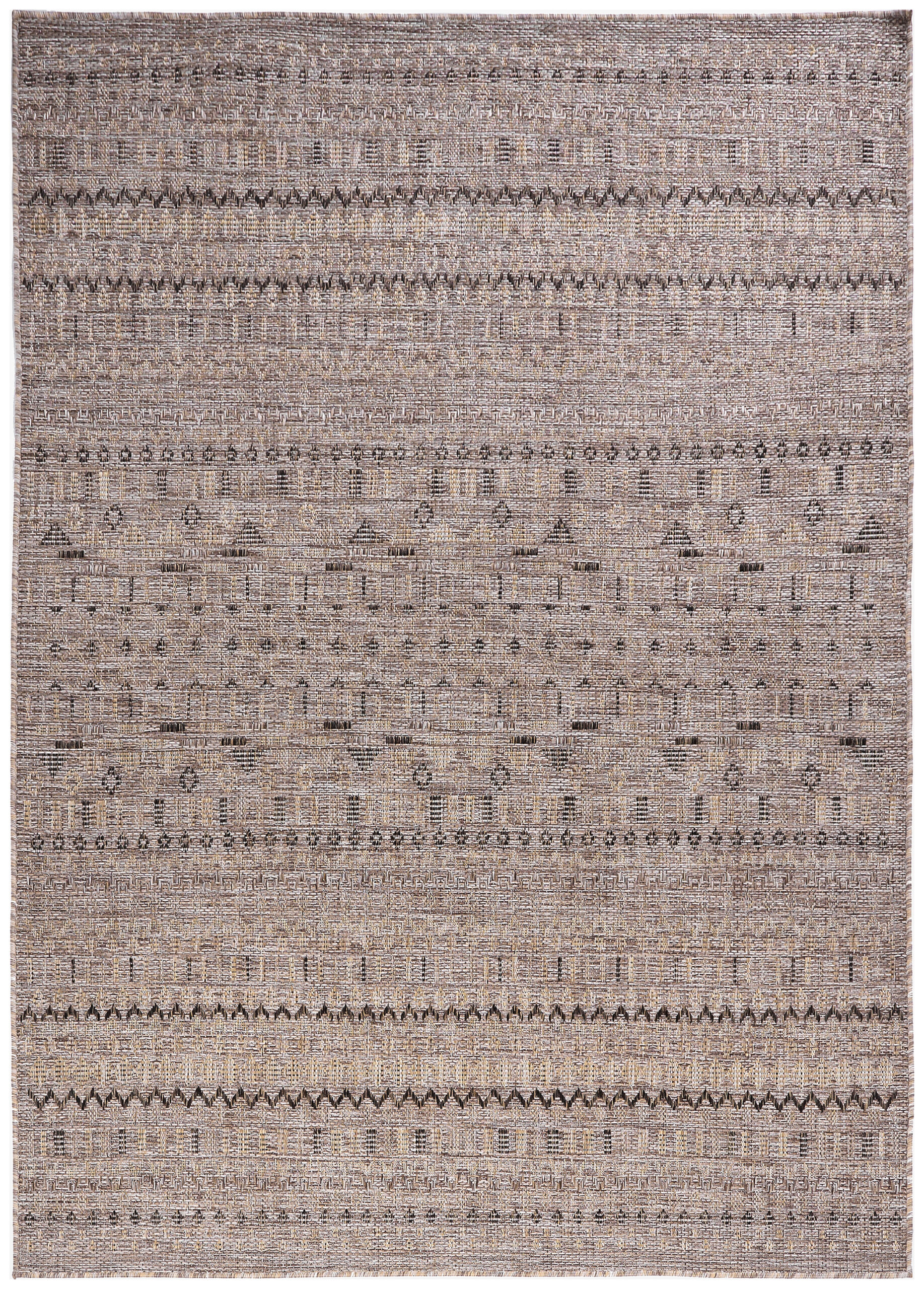 Covor de Exterior Yucana Maro Zigzag