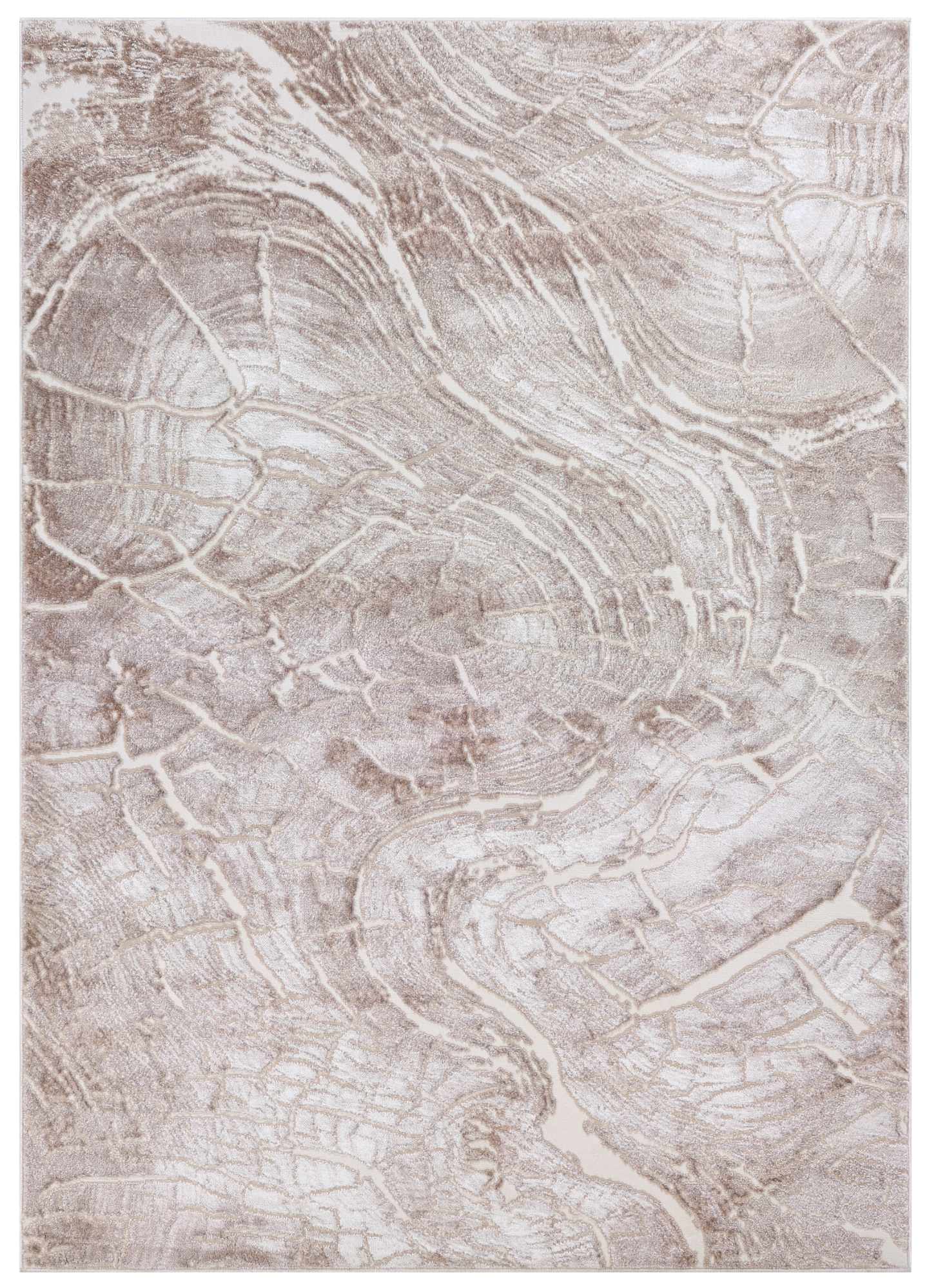 Covor Como Bej Deschis Textura Lemnului