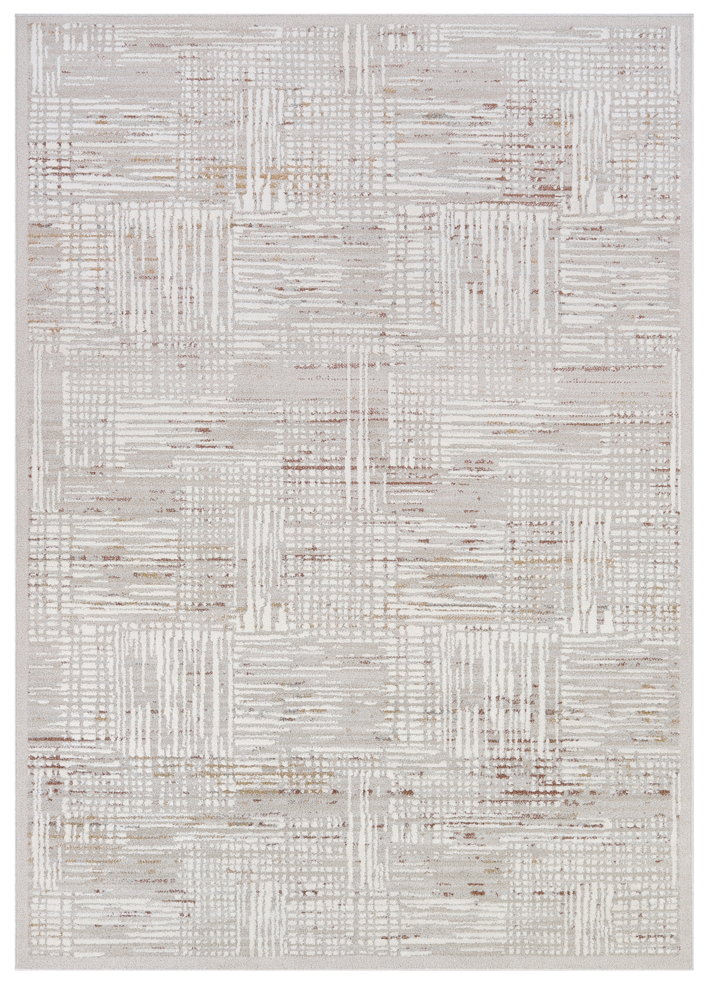 Covor Trend Bej Multicolor Linii