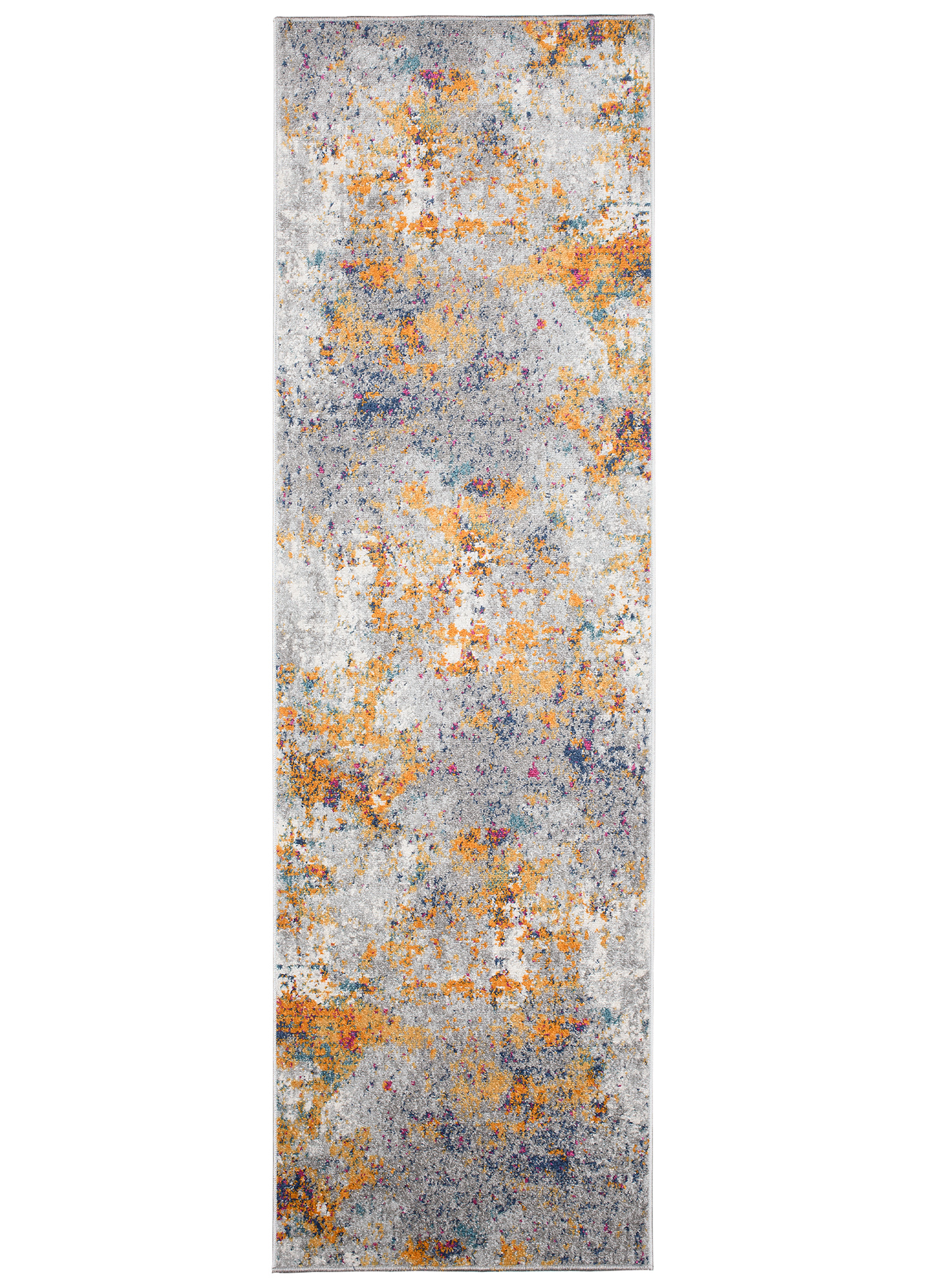 Covor Traversă Lazur Gri Multicolor Abstract